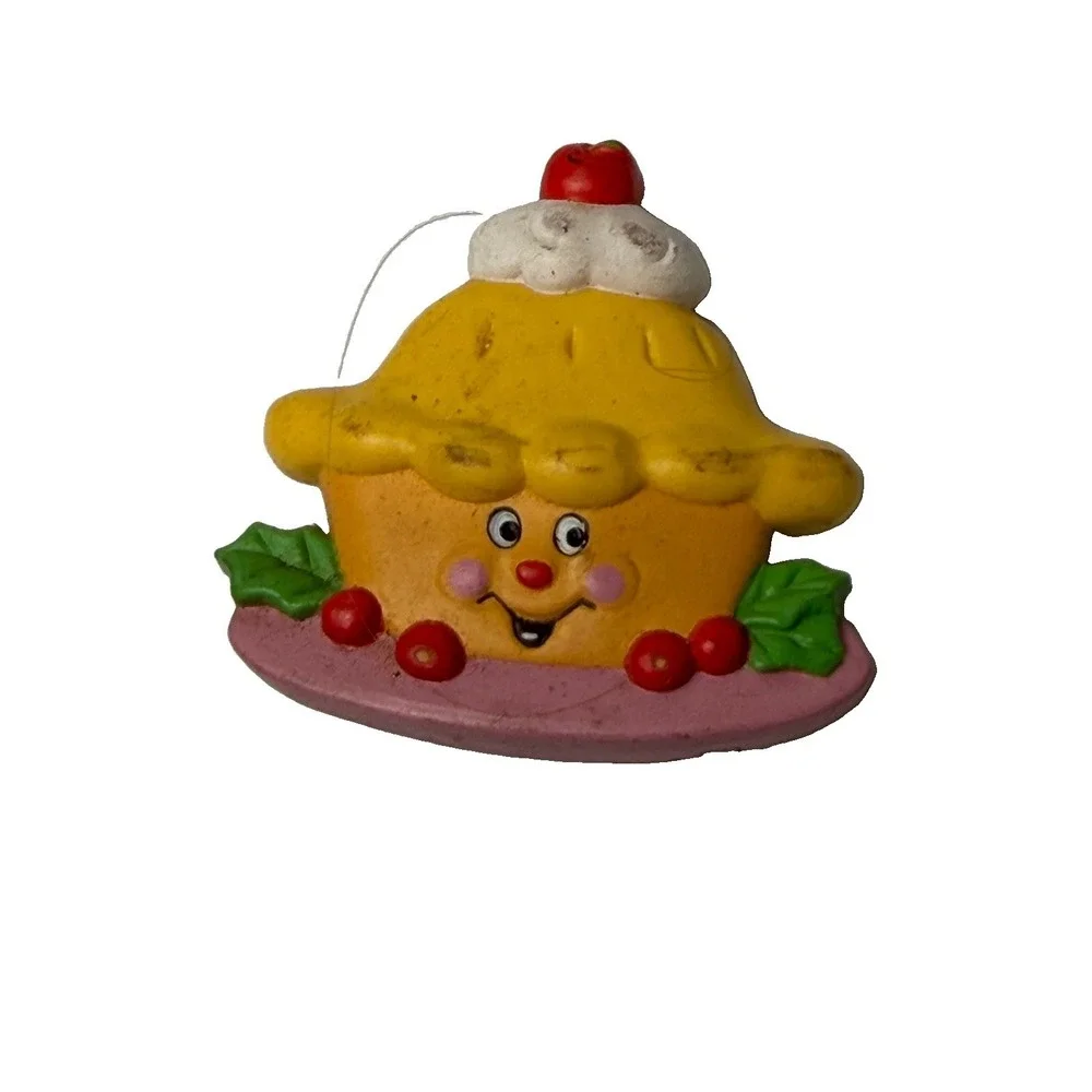 Avon MAGNET Christmas Vintage PLUM PUDDING Pie FANCY FAVORITES Fridge